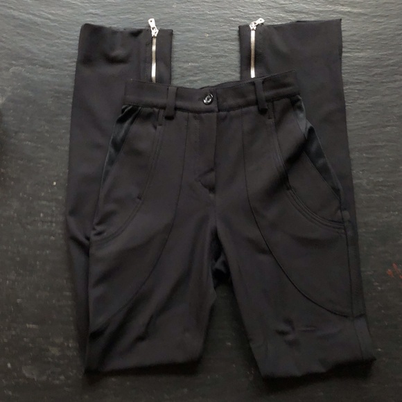 DOLCE&GABBANA] High waisted Black Pants - Picture 1 of 15